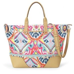 Stella & Dot multi ikat getaway bag